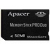   Apacer Mobile Memory Stick PRO Duo 512MB